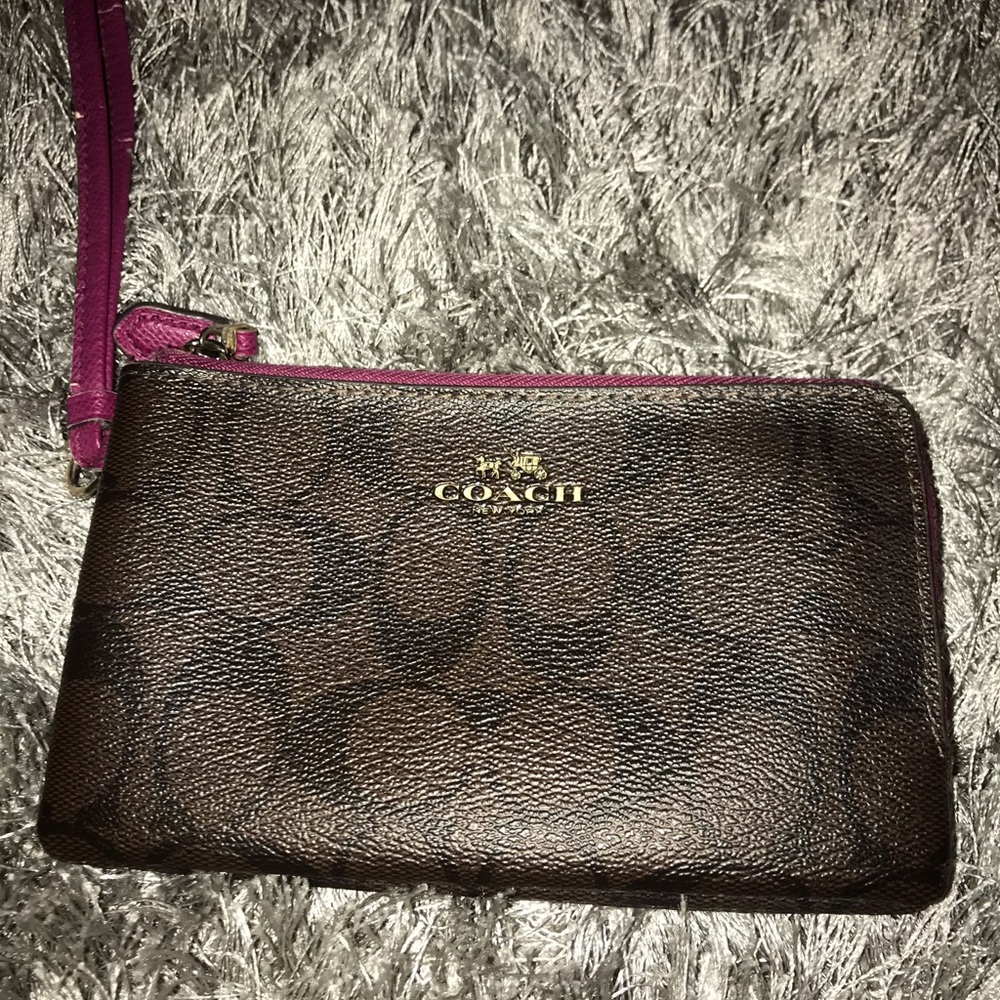 Authentic Coach wristlet